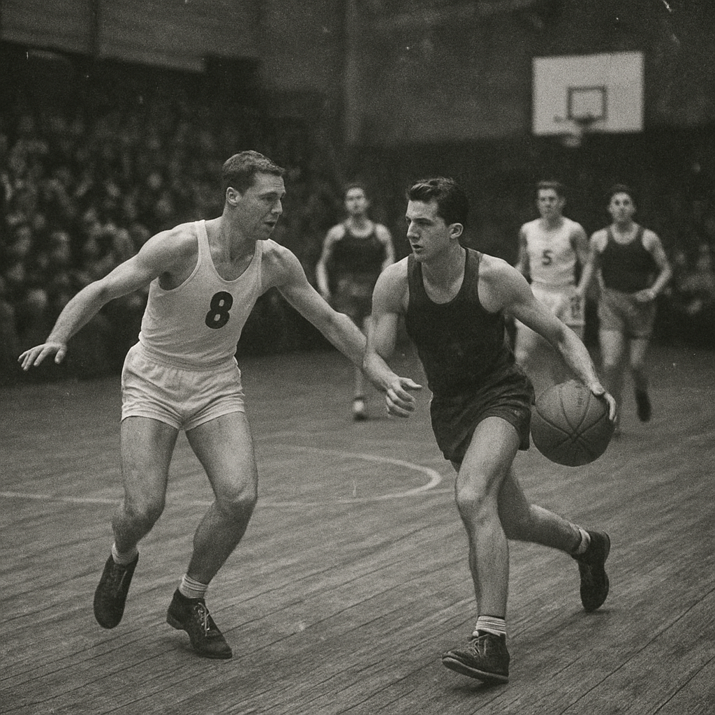Historische Basketballszene in Deutschland